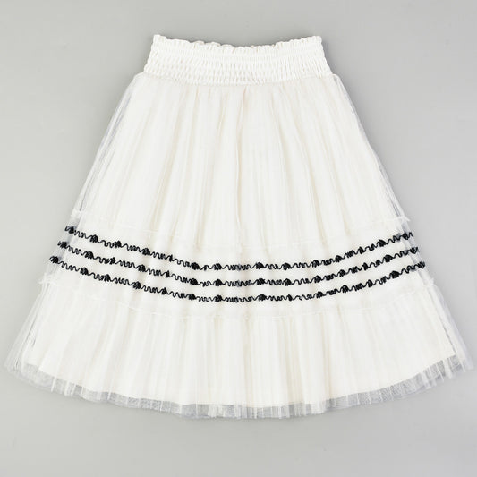 Melange Tulle Skirt