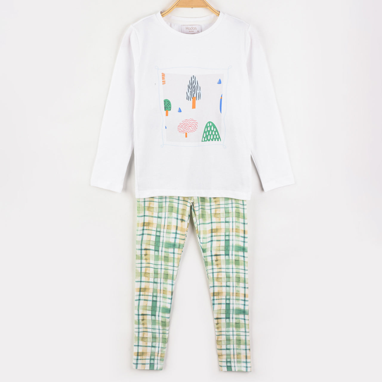 Hadas L.S Checkered PJ Set