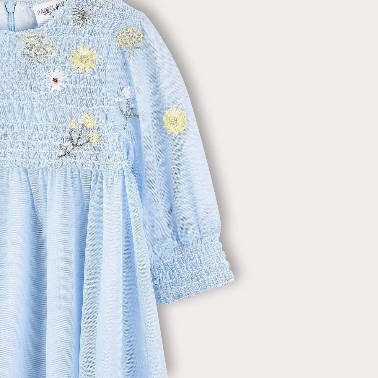 Smock Tulle Dress