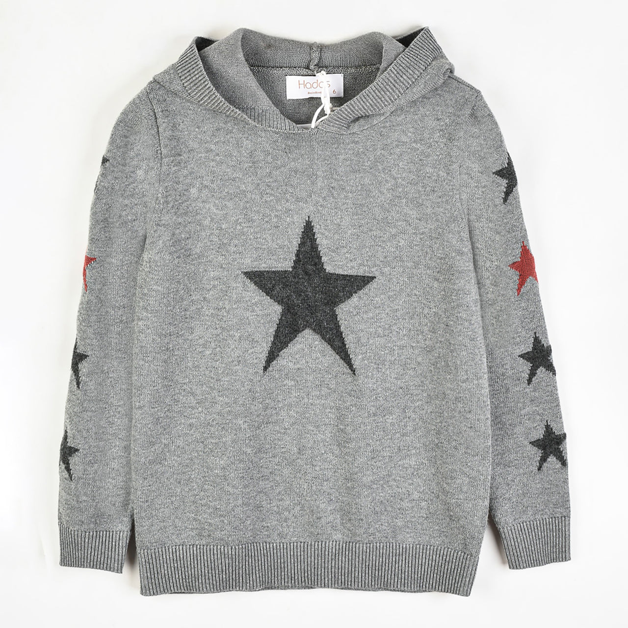 Hadas Boys Knitted Star Hoodie