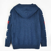 Hadas Boys Knitted Star Hoodie