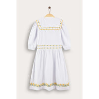 Linen Flowers Dress