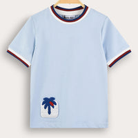 S.S Crochet Sleeve Shirt