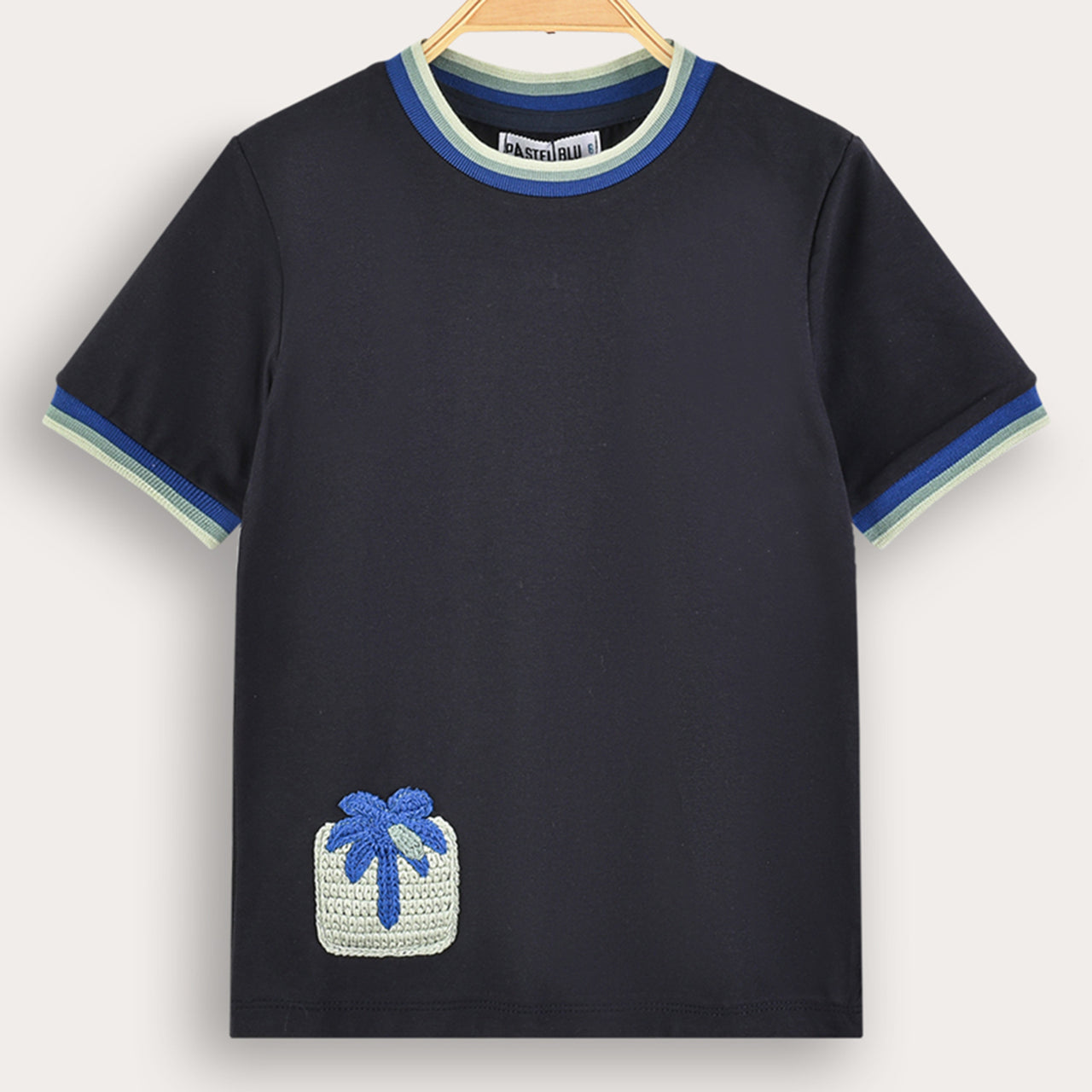S.S Crochet Sleeve Shirt
