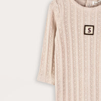 Rib Knit Baby Stretchie