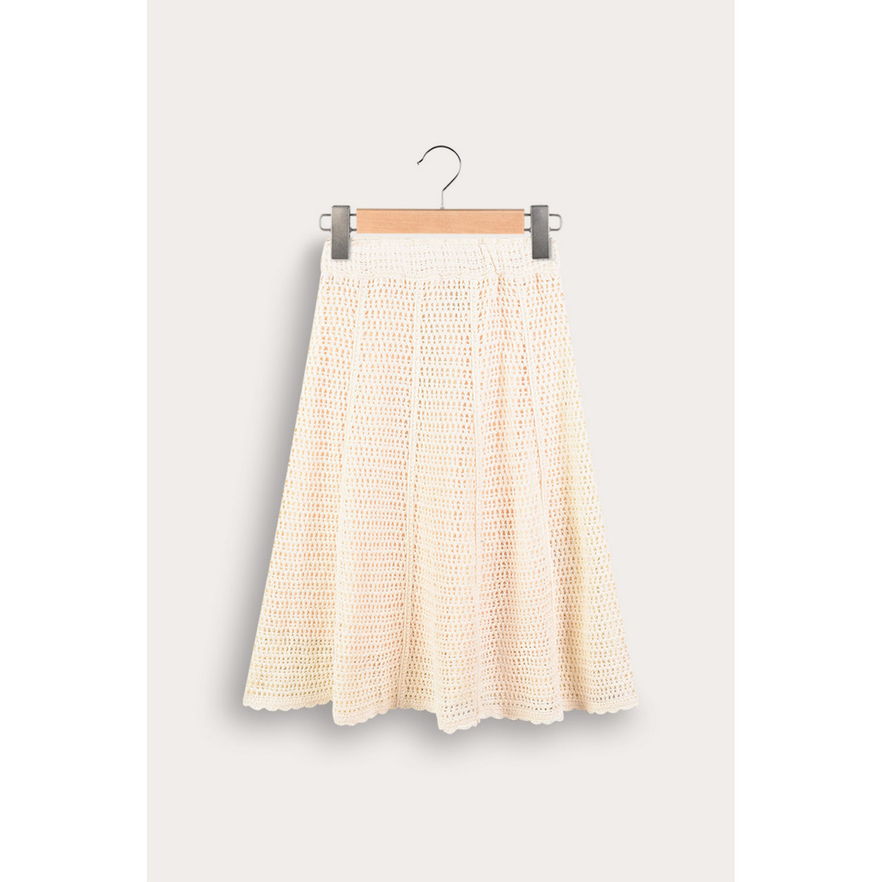 Melange Crochet Skirt