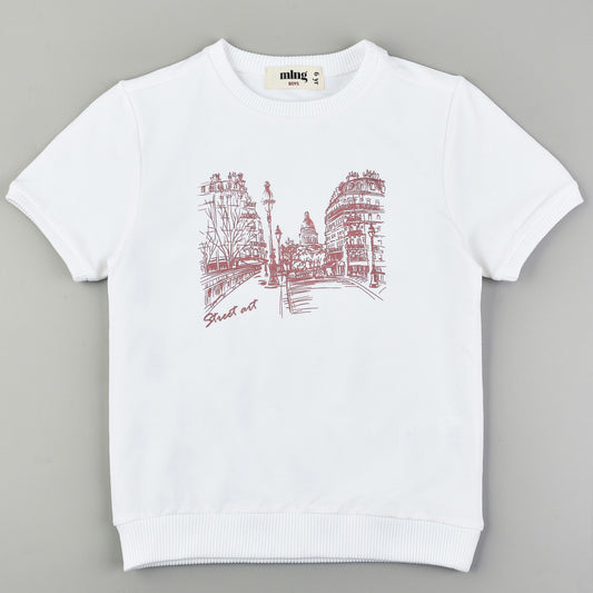 Melange Boys Street Art Tee