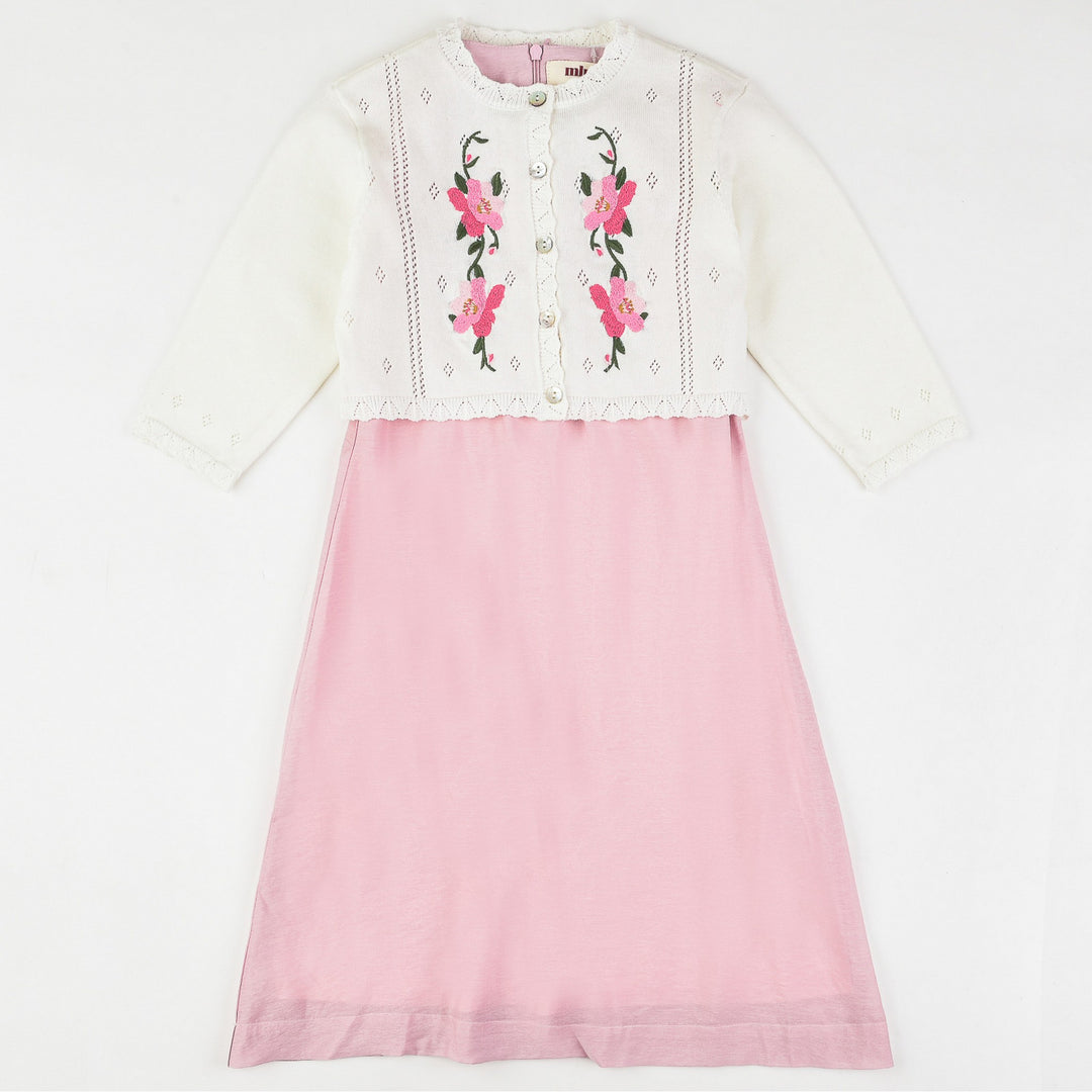 Melange Tennis Plaid Skirt