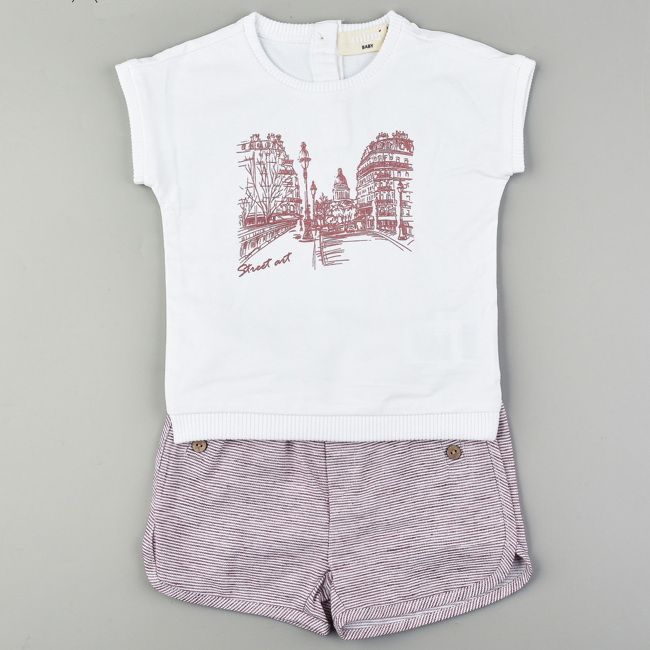 Melange Street Art Baby Set