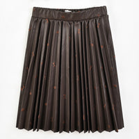 Hadas EMB Pleated Skirt