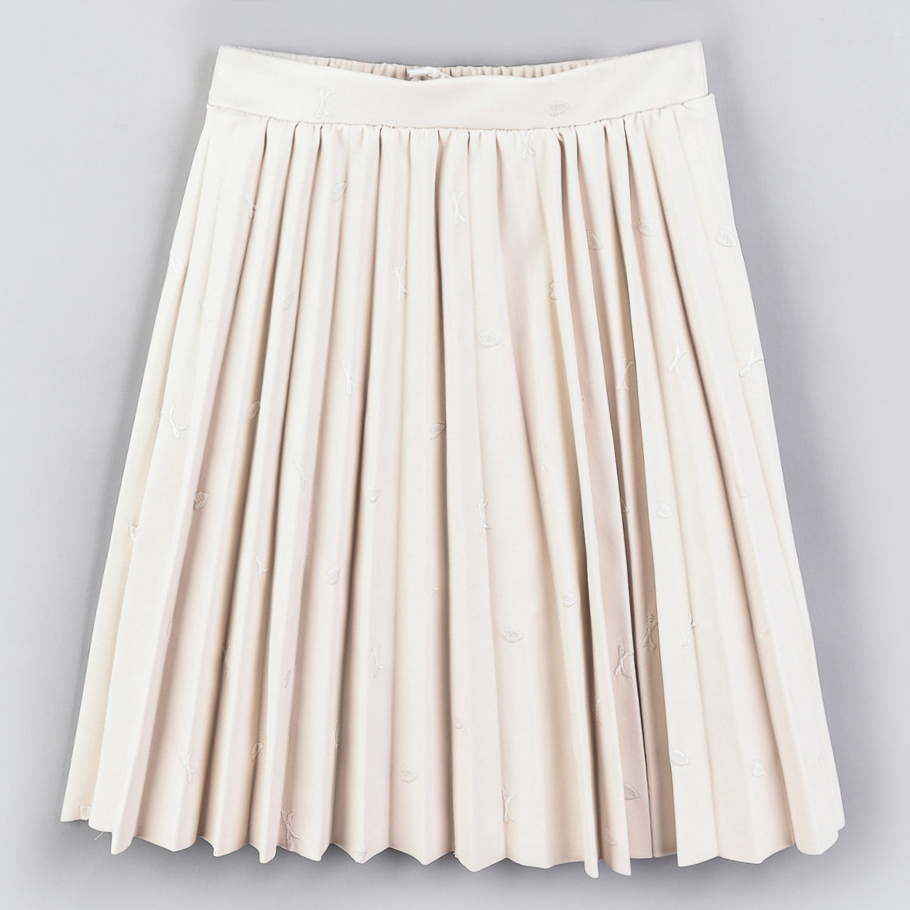 Hadas EMB Pleated Skirt