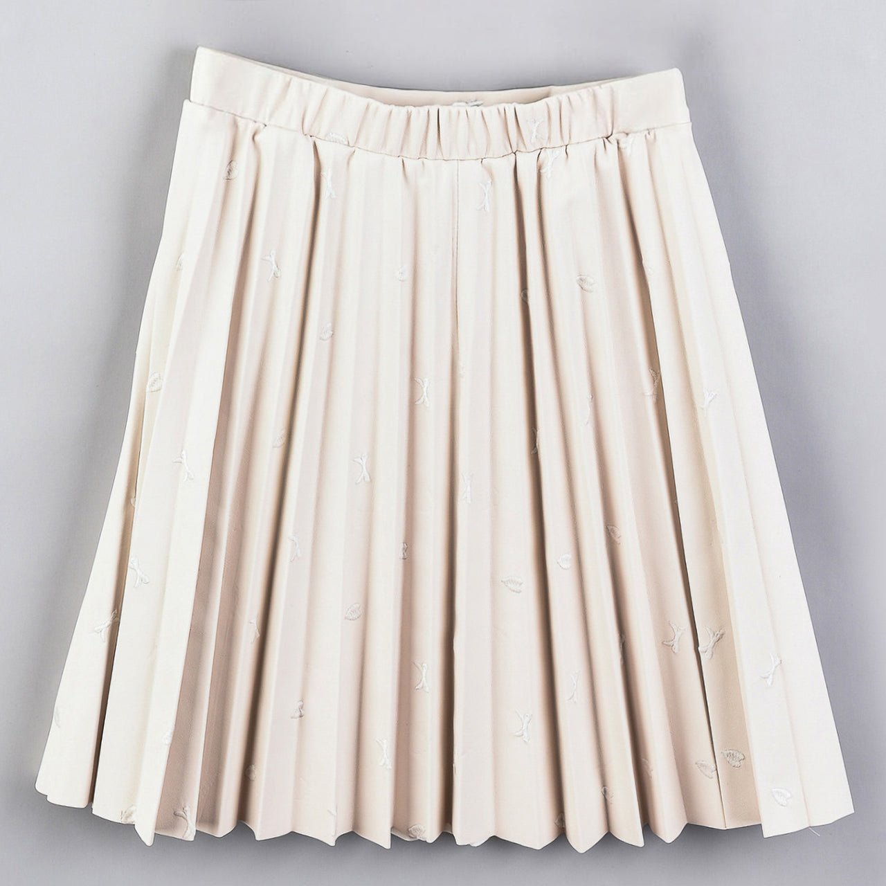 Hadas EMB Pleated Skirt
