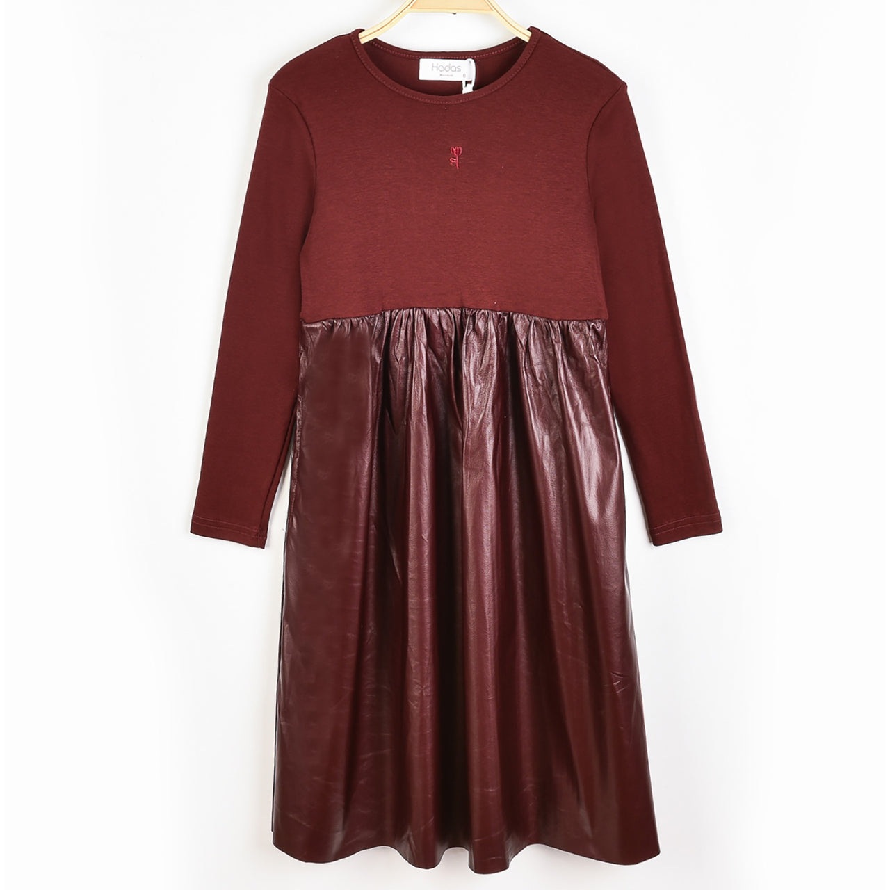 Hadas Jersey PU Dress