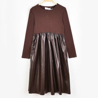 Hadas Jersey PU Dress