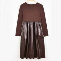 Hadas Jersey PU Dress