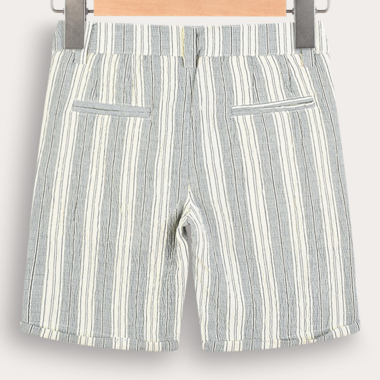 Melange Stripe Shorts