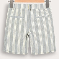Melange Stripe Shorts