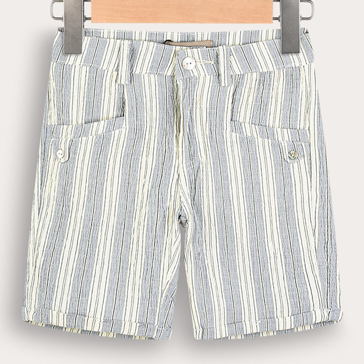 Melange Stripe Shorts