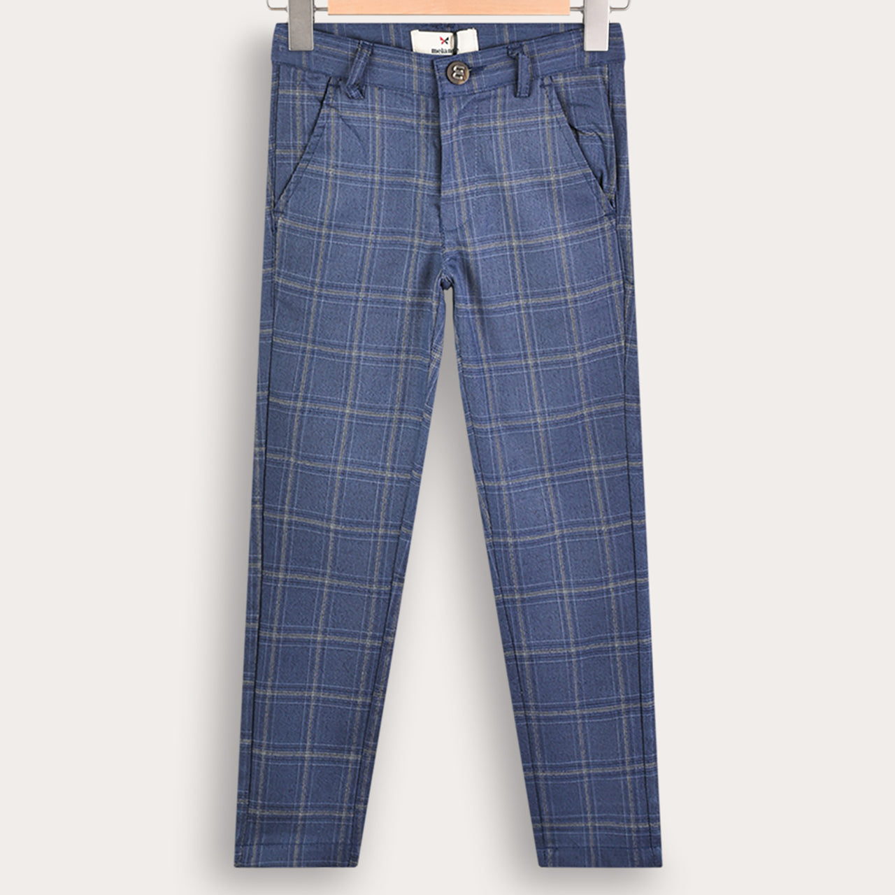 Melange Texture Long Pants