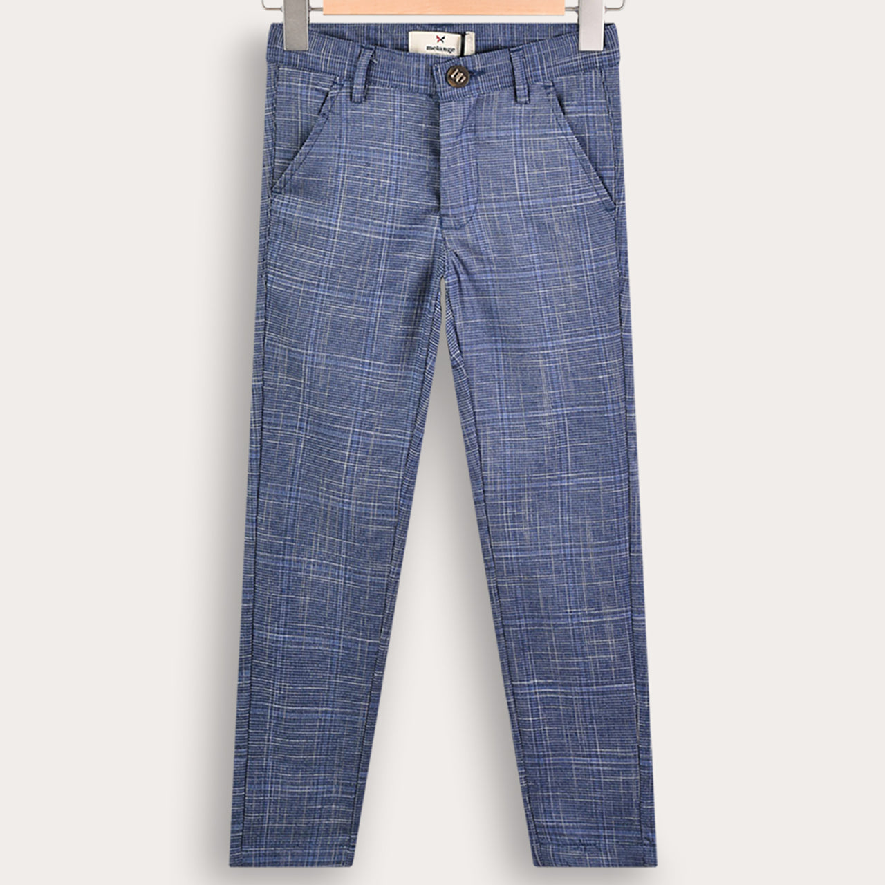 Melange Texture Long Pants