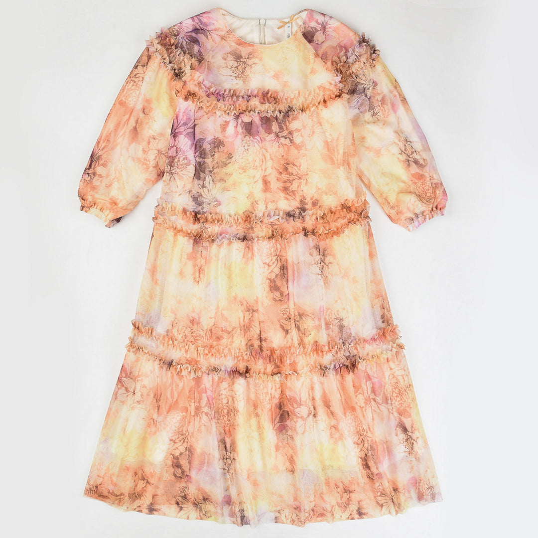 Melange Tropez Embroidery Dress