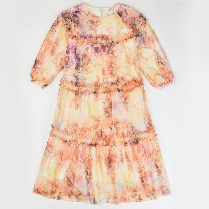 Melange Tropez Embroidery Dress