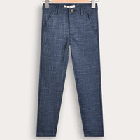 Melange Texture Long Pants