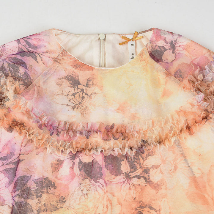 Melange Tropez Embroidery Dress