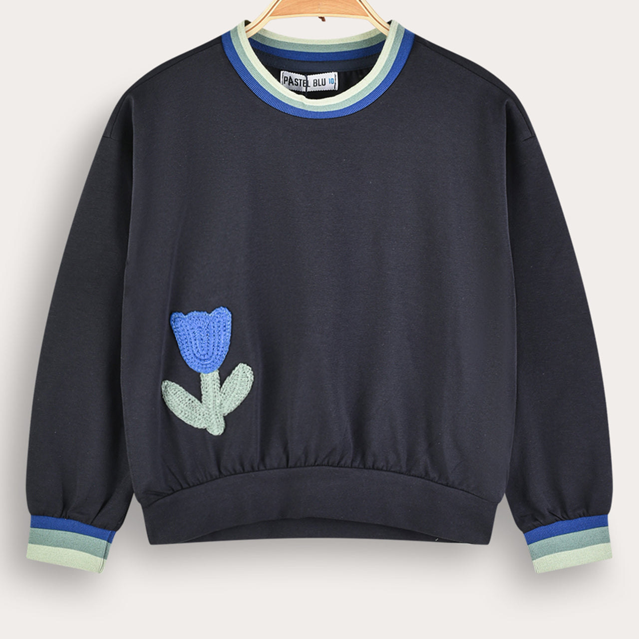 Crochet Flower Shirt