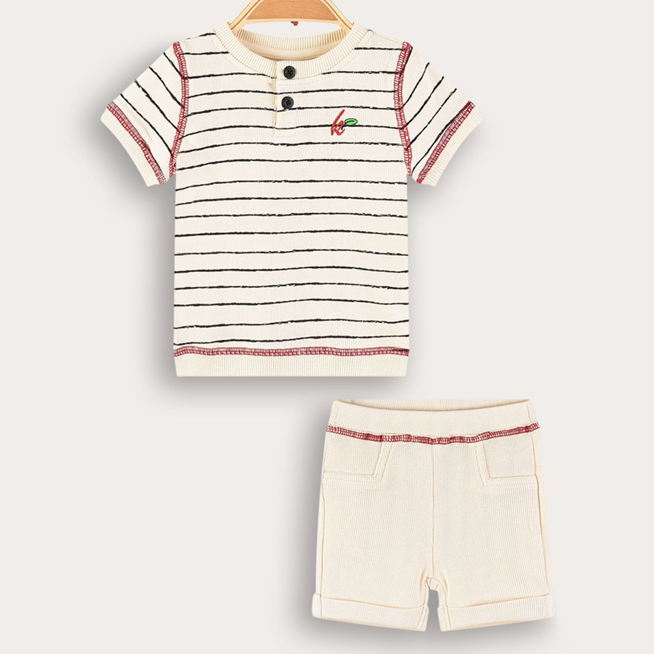 Striped Baby Set