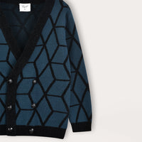 Geometric Cardigan