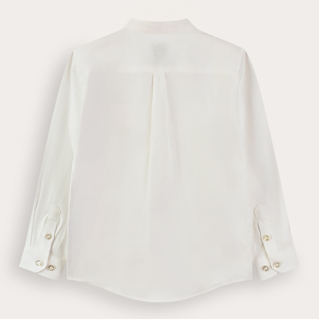 Melange LS Mockneck Dress Shirt