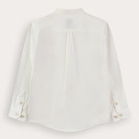 Melange LS Mockneck Dress Shirt