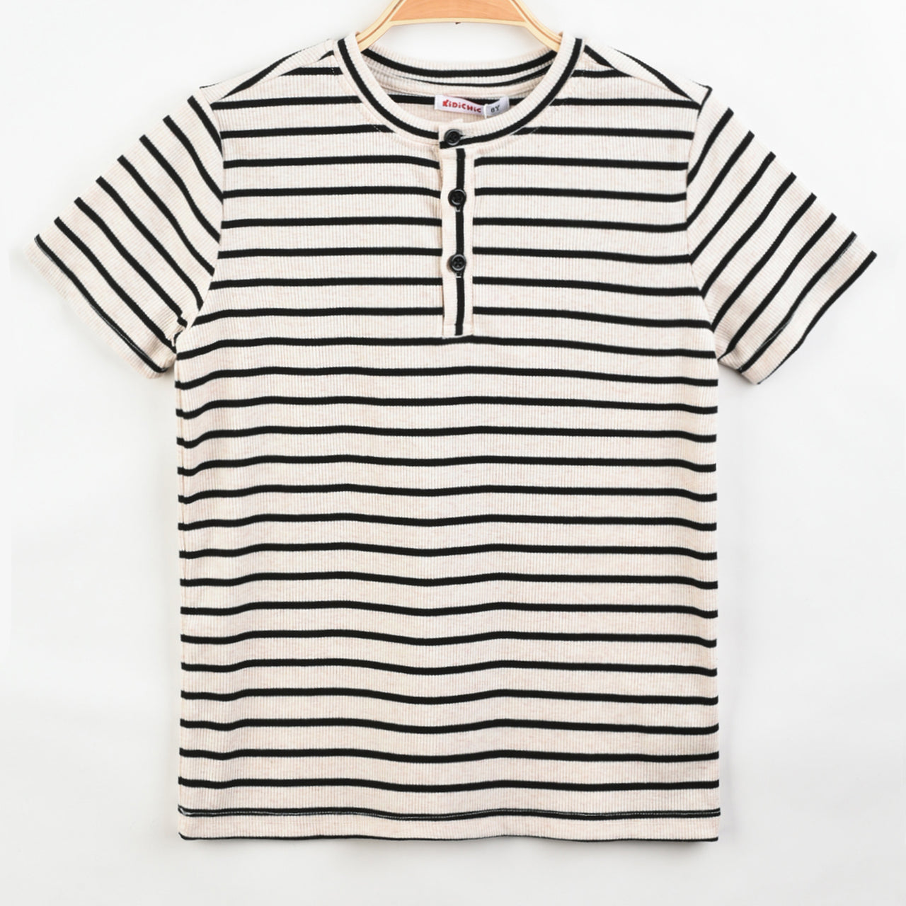 Boys Henley Striped Tee