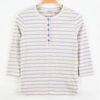 Girls Henley Striped Tee
