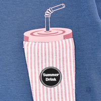 Girls Summer Drink Tee