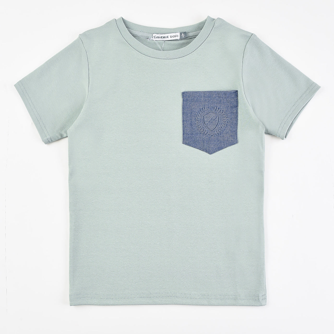 Boys Denim Pocket Tee