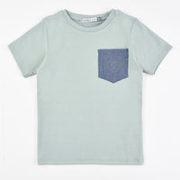 Boys Denim Pocket Tee