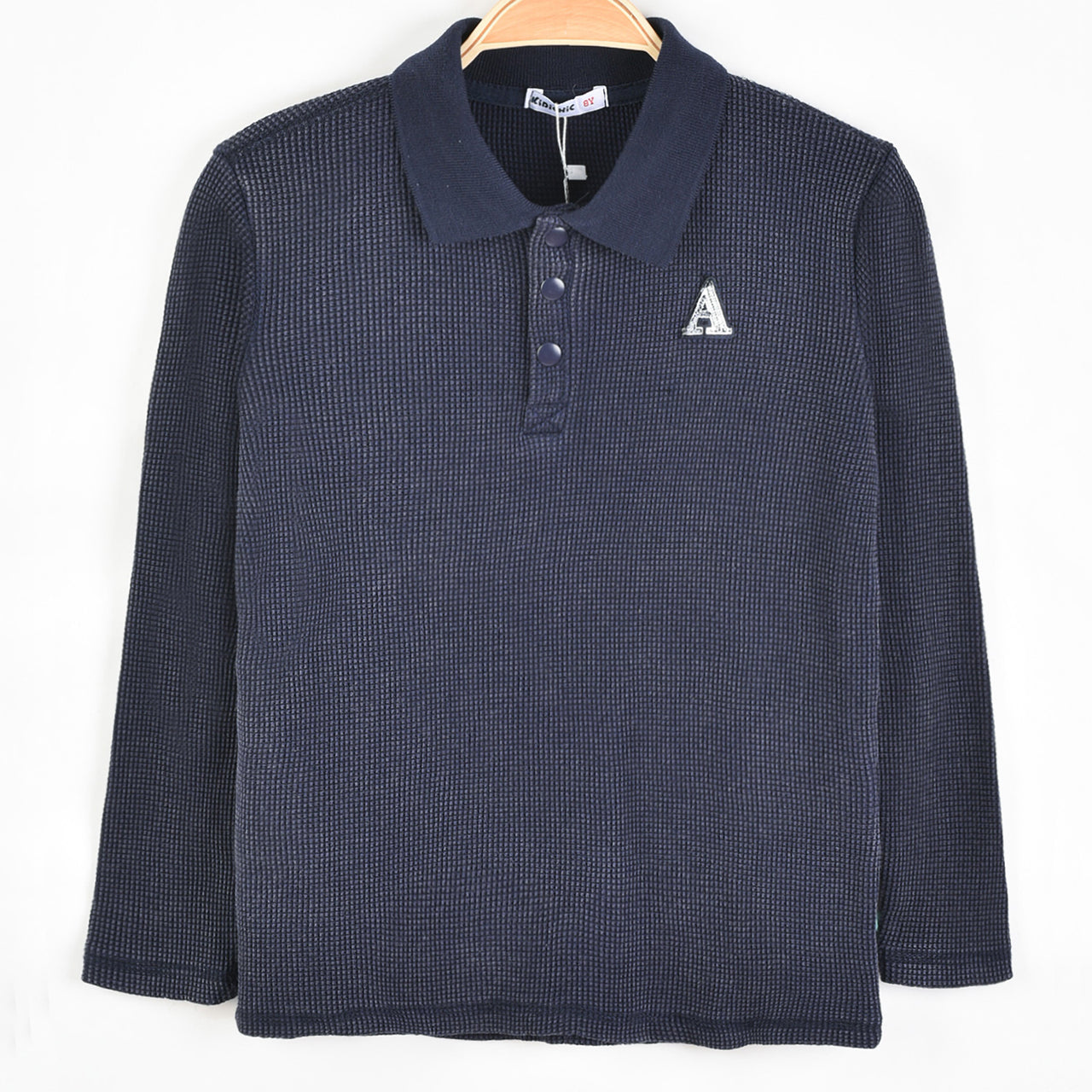 Boys Waffle Polo