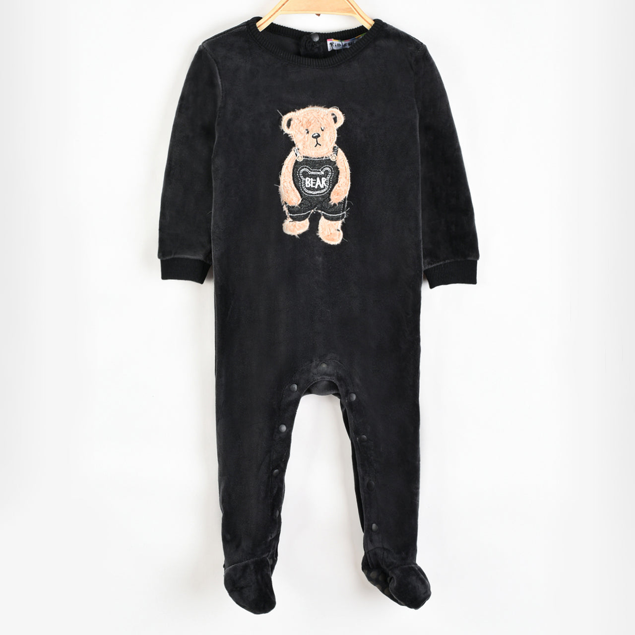 Velour Teddy PJ Stretchie