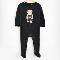 Velour Teddy PJ Stretchie