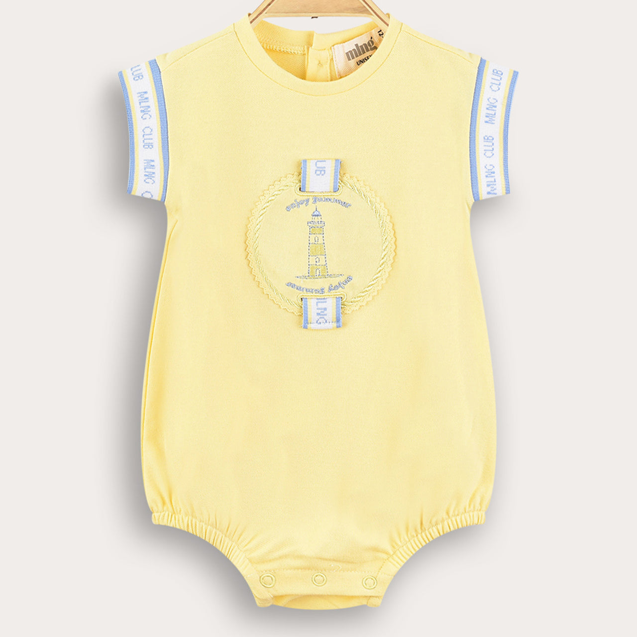 Melange Logo Polo Overall/ Dress