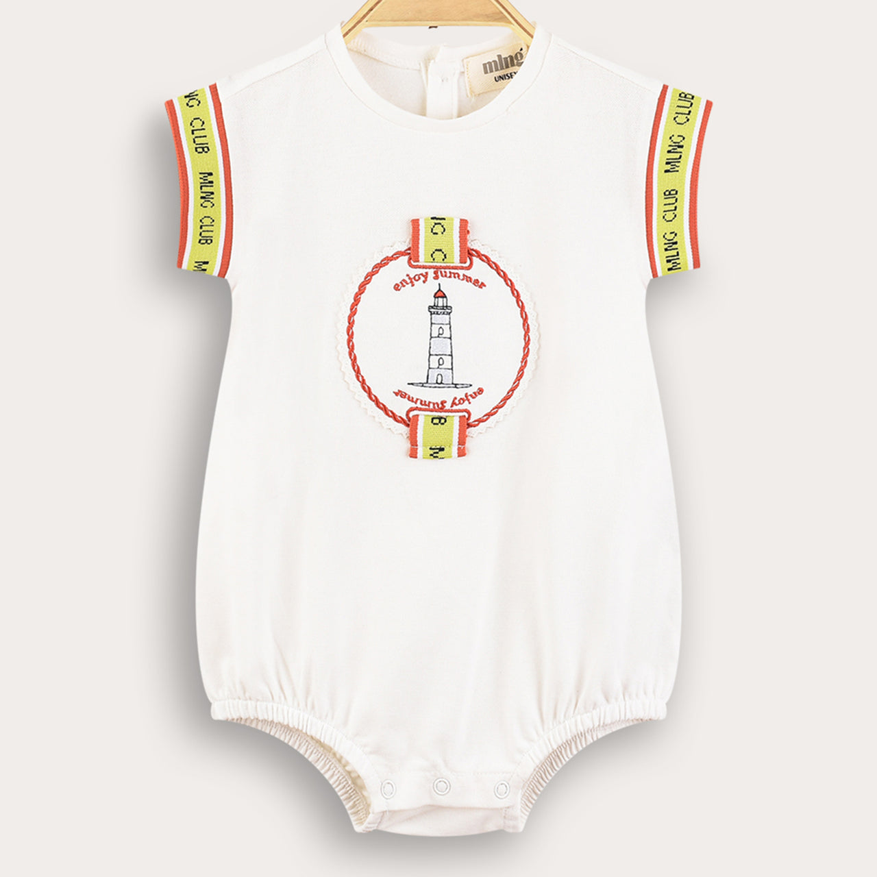Melange Logo Polo Overall/ Dress