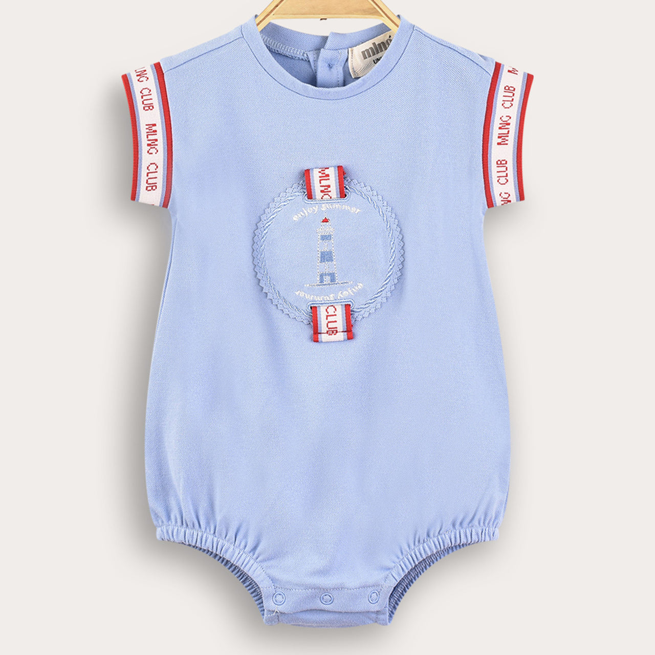 Melange Logo Polo Overall/ Dress