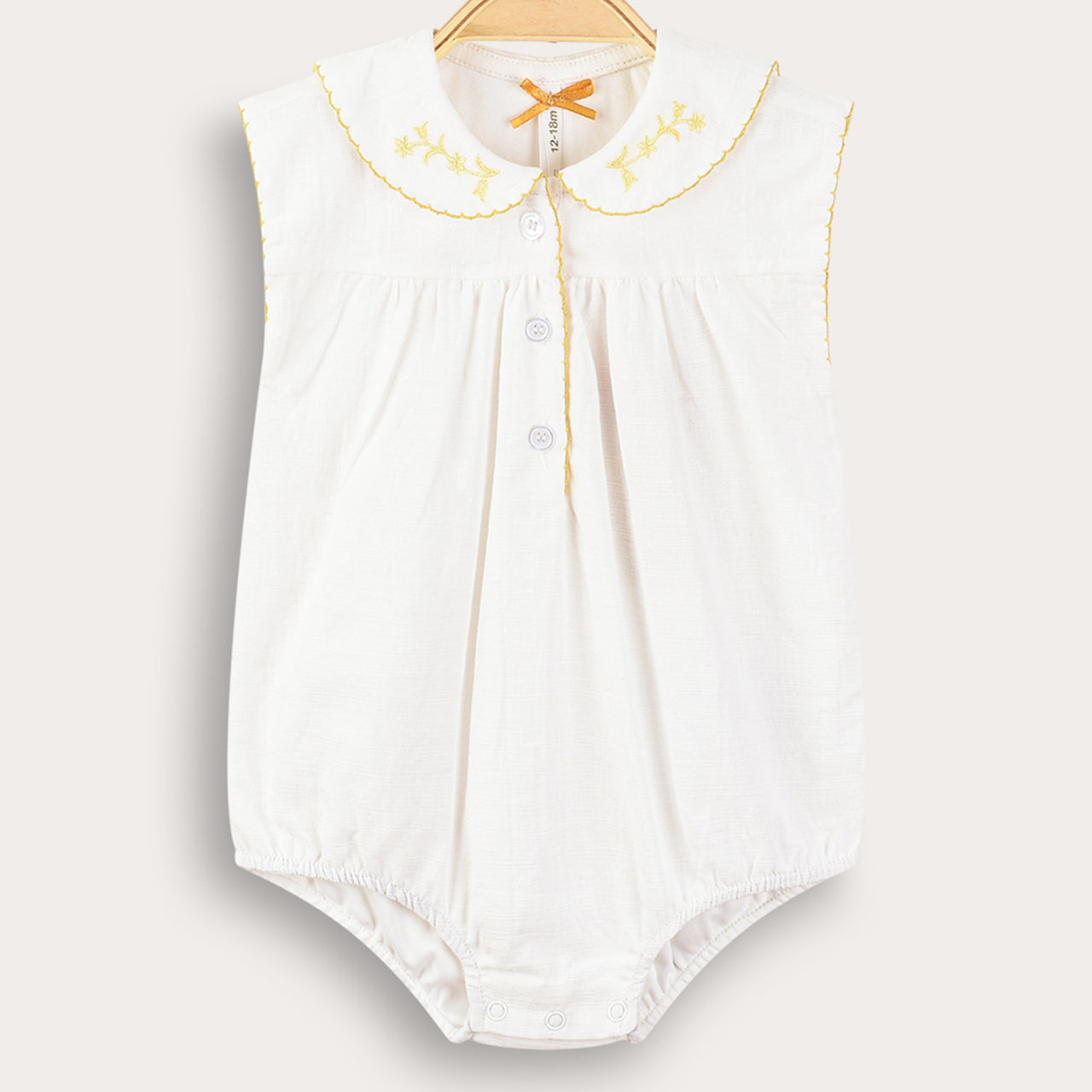 Overall With EMB Flowers