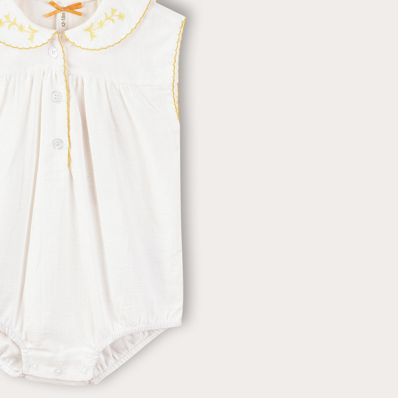 Overall With EMB Flowers