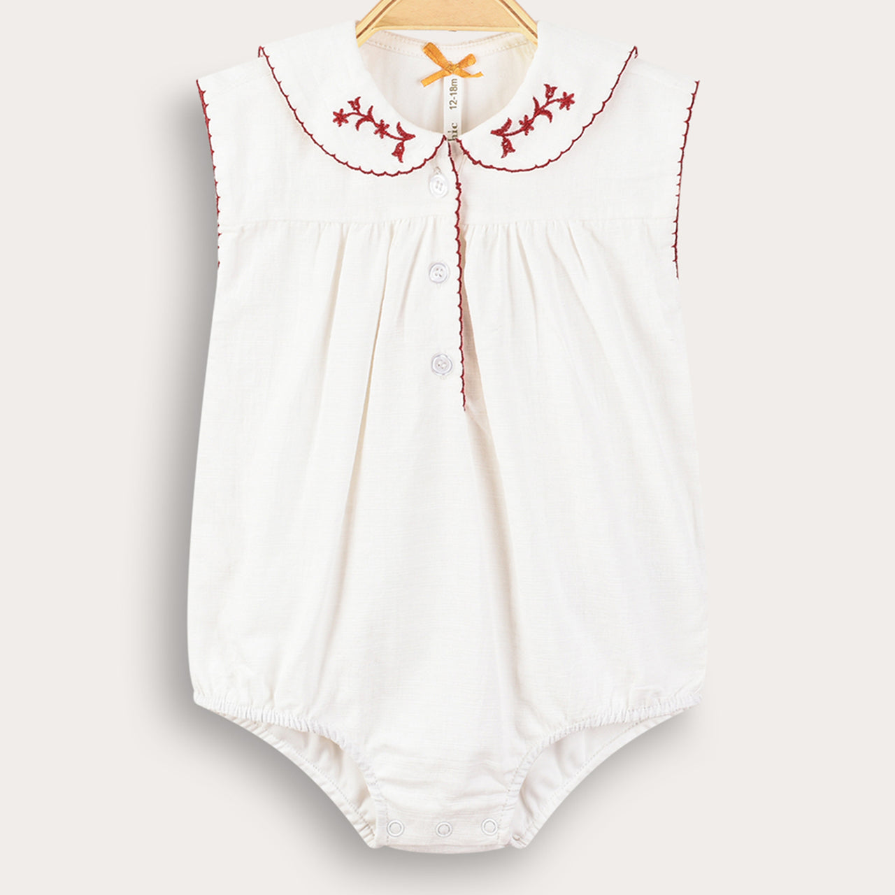 Overall With EMB Flowers