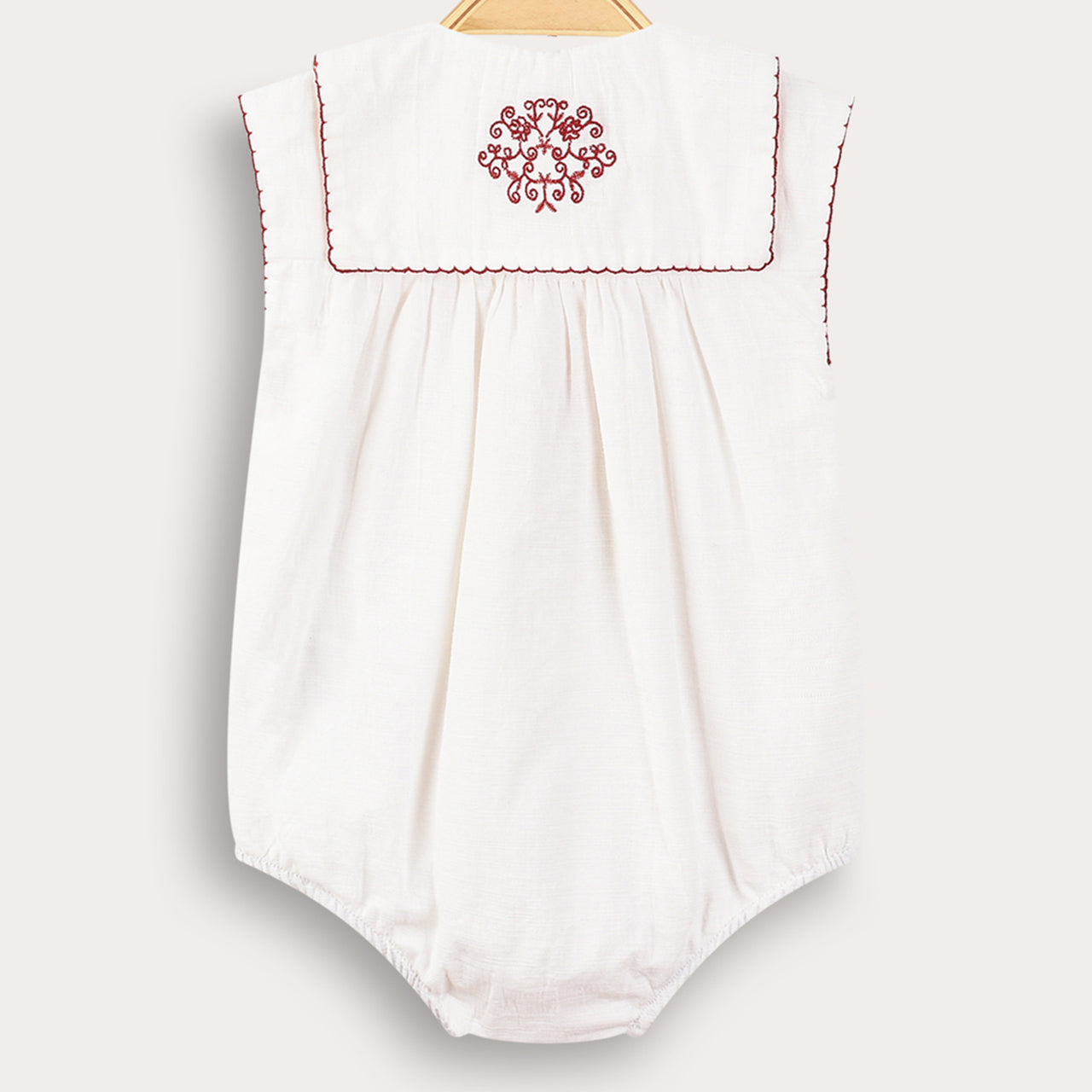 Overall With EMB Flowers