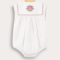 Overall With EMB Flowers