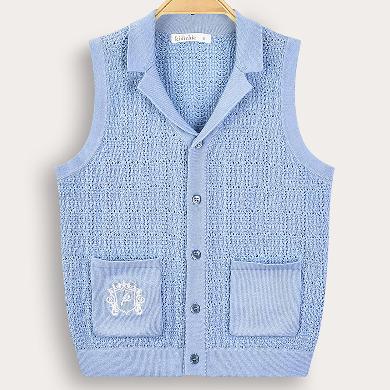 Crochet Knit Vest